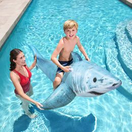 Bildspel - Badmadrass Uppblåsbar Haj