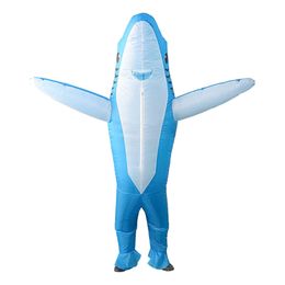 Bildspel - Uppblåsbar Haj Maskeraddräkt