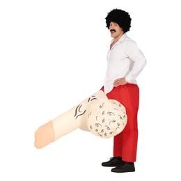 Lysbildefremvisning - Oppustelig Kæmpepenis Kostume