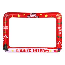 Puhallettava jouluteemainen valokuvakehys