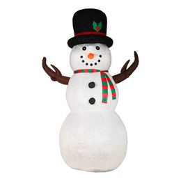 Oppustelig Snemand Dekoration