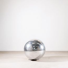 Bildspel - Uppblåsbar Spegelboll Silver