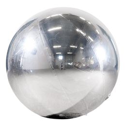 Bildspel - Uppblåsbar Spegelboll Silver