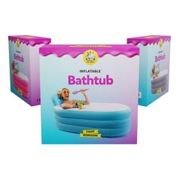 Bildspel - Uppblåsbart Badkar