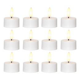 Bildspel - Uppladdningsbara LED Värmeljus