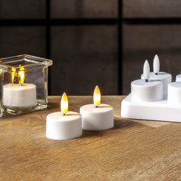 Bildspel - Uppladdningsbara LED Värmeljus