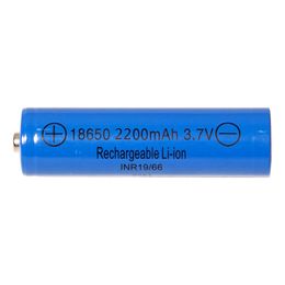 Bildspel - Uppladdningsbart 3,7V LI-ION Batteri 18650 2200 mAh