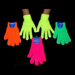 UV Neon Fingerhandskar