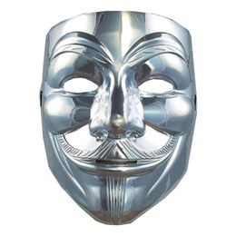 V For Vendetta Silver Mask