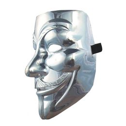 Bildspel - V For Vendetta Silver Mask
