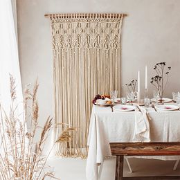 Lysbildefremvisning - Vægdekoration Makramé