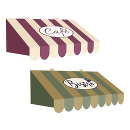 Markiisi-seinäkoriste Café/Bistro