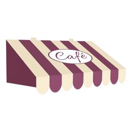 Diaesitys - Markiisi-seinäkoriste Café/Bistro