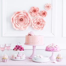 Lysbildefremvisning - Vægdekoration Lyserøde Roser