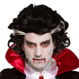 Vampyr Svart Peruk