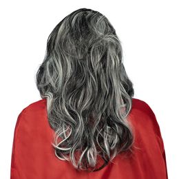 Bildspel - Vampyr Svart/Vit Peruk