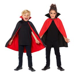 Vendbar cape for barn med krage