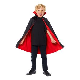 Lysbildefremvisning - Vendbar cape for barn med krage