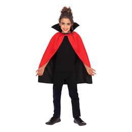 Lysbildefremvisning - Vendbar cape for barn med krage