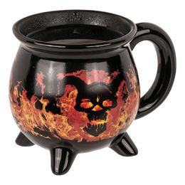 Bildspel - Värmekänslig Mugg Djävul med Eld