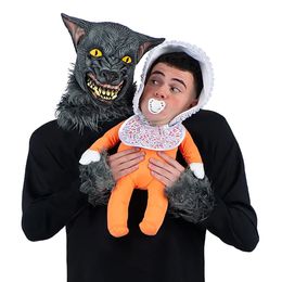 Bildspel - Varulv med Baby Maskeraddräkt