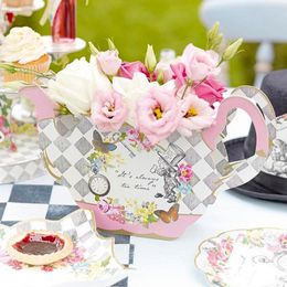 Bildspel - Vasdekoration Tekanna Alice Wonderland