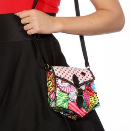 Bildspel - Väska med Spänne Pop Art