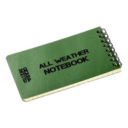 Vannbestandig notatbok