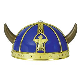 Vikinghjelm Blå