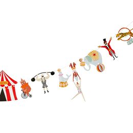 Bildspel - Vimpelgirlang Cirkus