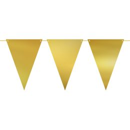 Vimpelgirlang Guld Metallic