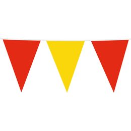 Vimpelgirlander Rød/Gul Stor