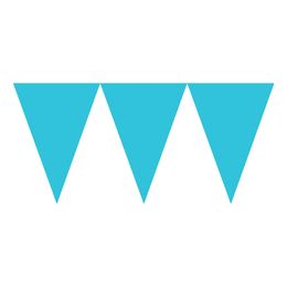 Vimpelgirlang Turkos Lång