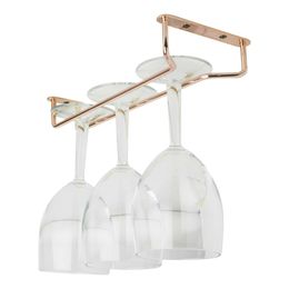 Vinglasrack i Roséguld