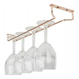 Bildspel - Vinglasrack i Roséguld