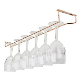 Bildspel - Vinglasrack i Roséguld