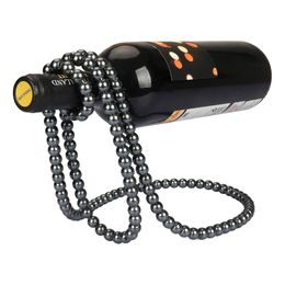 Vinhållare Pärlhalsband Svart