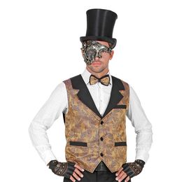 Lysbildefremvisning - Vintage Jacquard Vest Brun