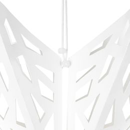 Diaesitys - Valkoinen Joulutähti Pahvia