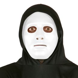 Vit Läskig Mask