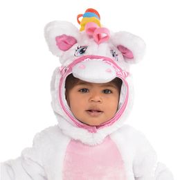 Bildspel - Vit Ponny Regnbåge Bebis Maskeraddräkt