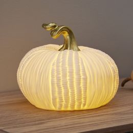 Bildspel - Vit Pumpa LED