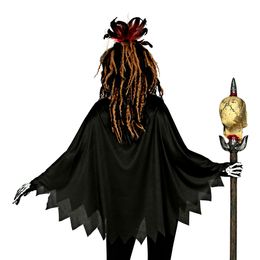 Bildspel - Poncho Voodoo Maskeraddräkt