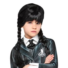 Wednesday Lasten Peruukki