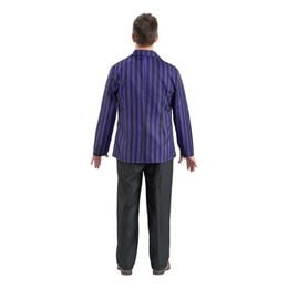 Bildspel - Wednesday Skoluniform Herr Maskeraddräkt