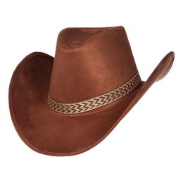 Western Cowboyhatt Brun