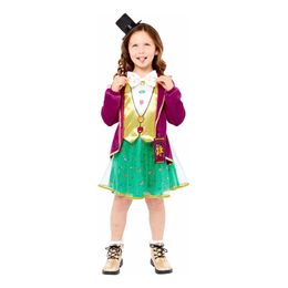 Bildspel - Willy Wonka Classic Klänning Barn Maskeraddräkt