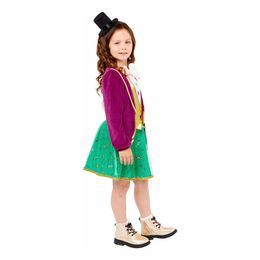 Bildspel - Willy Wonka Classic Klänning Barn Maskeraddräkt