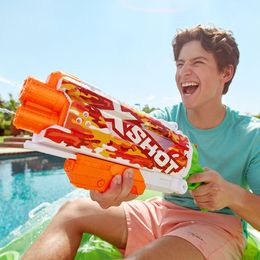 Bildspel - X-Shot Fast-Fill Skins Pump Action Vattenpistol