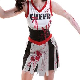 Bildspel - Zombie Cheerleader Maskeraddräkt